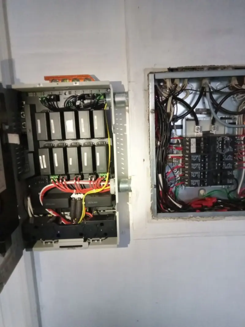 Electrical panel upgrade completed for Indoor Lighting Installation in Mount Hope